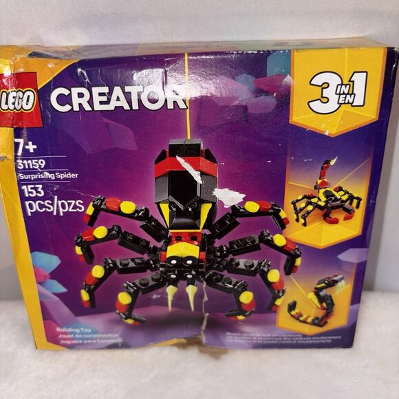 LEGO CREATOR: Wild Animals: Surprising Spider (31159) New & Sealed - Picture 3 of 6